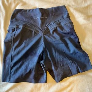 Alphalete Alphalux Force Short - Small - Blue